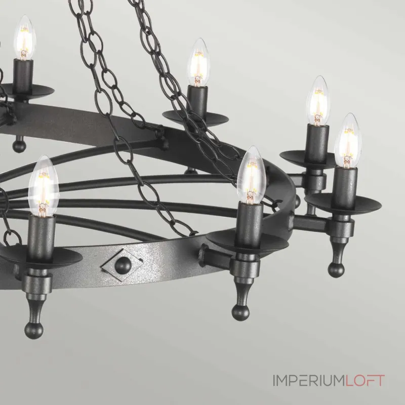 Люстра Elstead Lighting Warwick WR18-GRAPHITE
