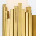 Бра для ванных комнат Elstead Lighting Marvele MARVELE-2WB-AB-OPAL