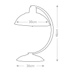 Настольная лампа Elstead Lighting Franklin FRANKLIN-GREY