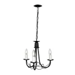 Люстра Elstead Lighting Minster MN3-BLACK