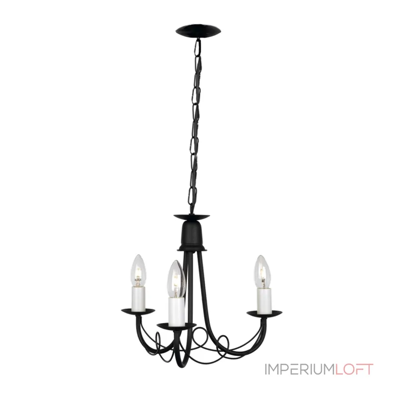 Люстра Elstead Lighting Minster MN3-BLACK
