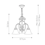 Люстра Hinkley Cello HK-CELLO3