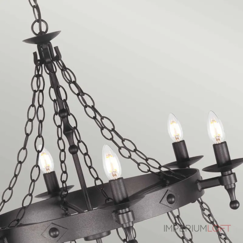 Люстра Elstead Lighting Warwick WR18-GRAPHITE