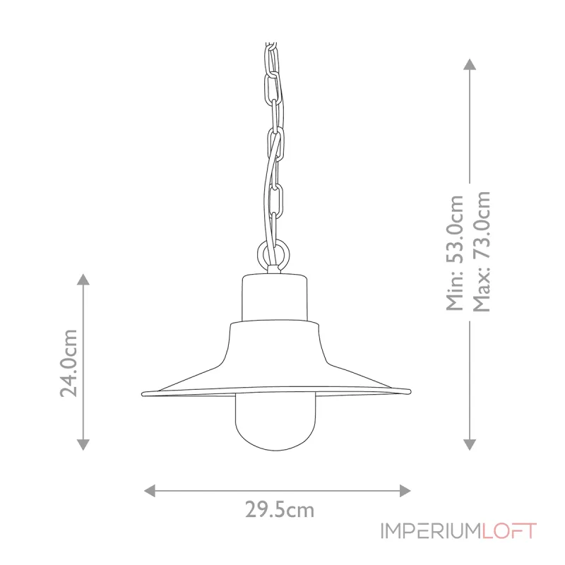 Подвесной фонарь Elstead Lighting Sheldon SHELDON-CH-V