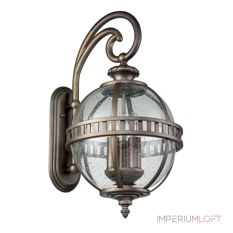 Настенный фонарь Kichler Halleron KL-HALLERON-2M-BU