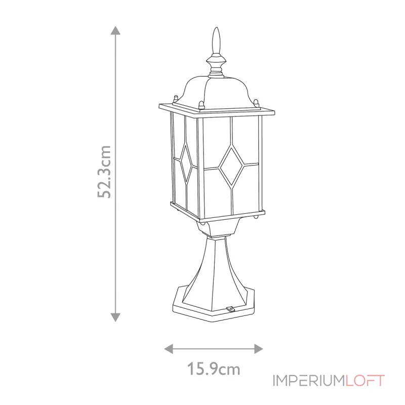 Фонарь-пьедестал Elstead Lighting Wexford WX3