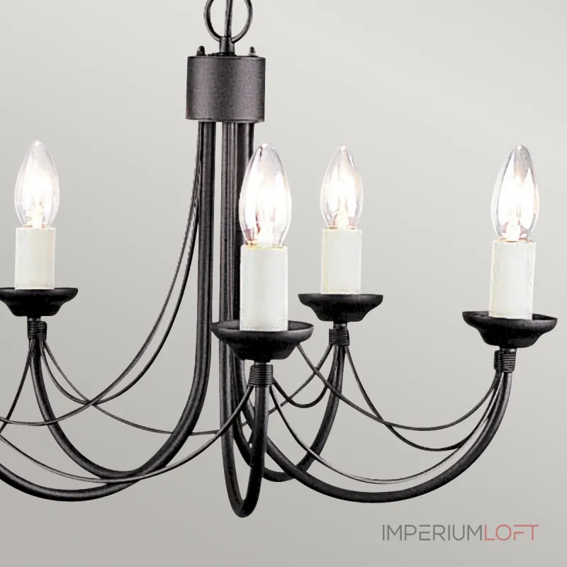 Люстра Elstead Lighting Carisbrooke CB5-BLACK