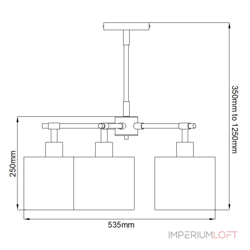 Люстра Elstead Lighting Balance BALANCE5-BKPN