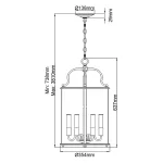 Подвесной светильник Hinkley Gentry HK-GENTRY-P-L-PB