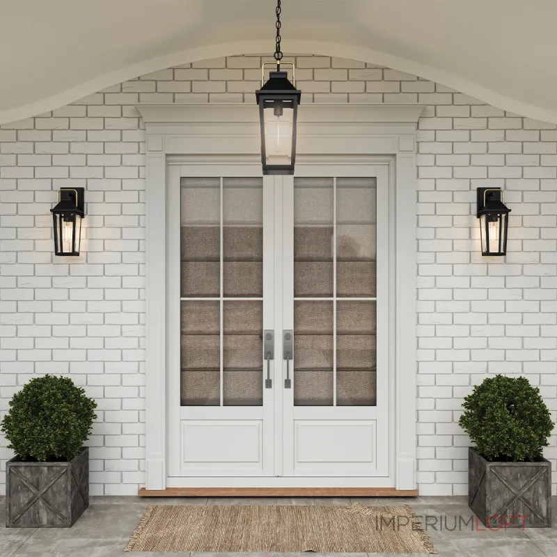 Настенный фонарь Quoizel Buckley QZ-BUCKLEY-S-MBK