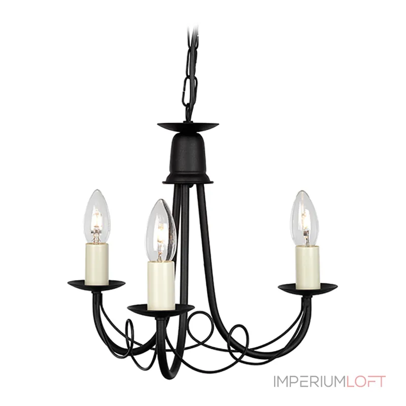 Люстра Elstead Lighting Minster MN3-BLACK