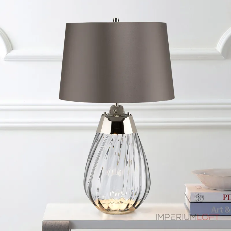 Настольная лампа Elstead Lighting Lena small LENA-TL-S-SMOKE