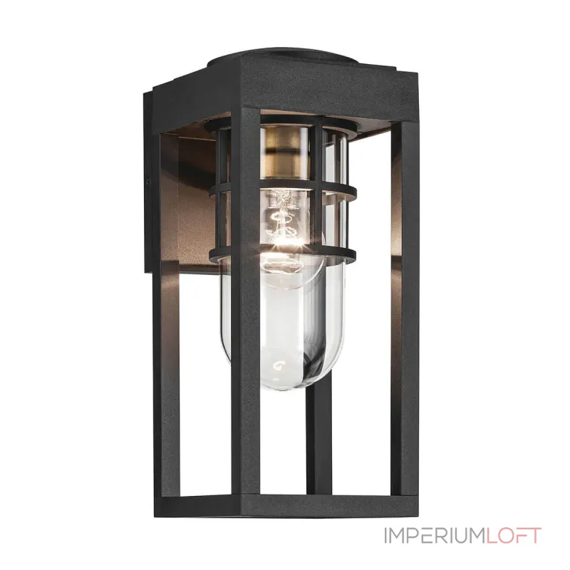 Настенный фонарь Kichler Hone KL-HONE-S-BKT