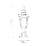 Фонарь-пьедестал Elstead Lighting Philadelphia PH3-M-OB