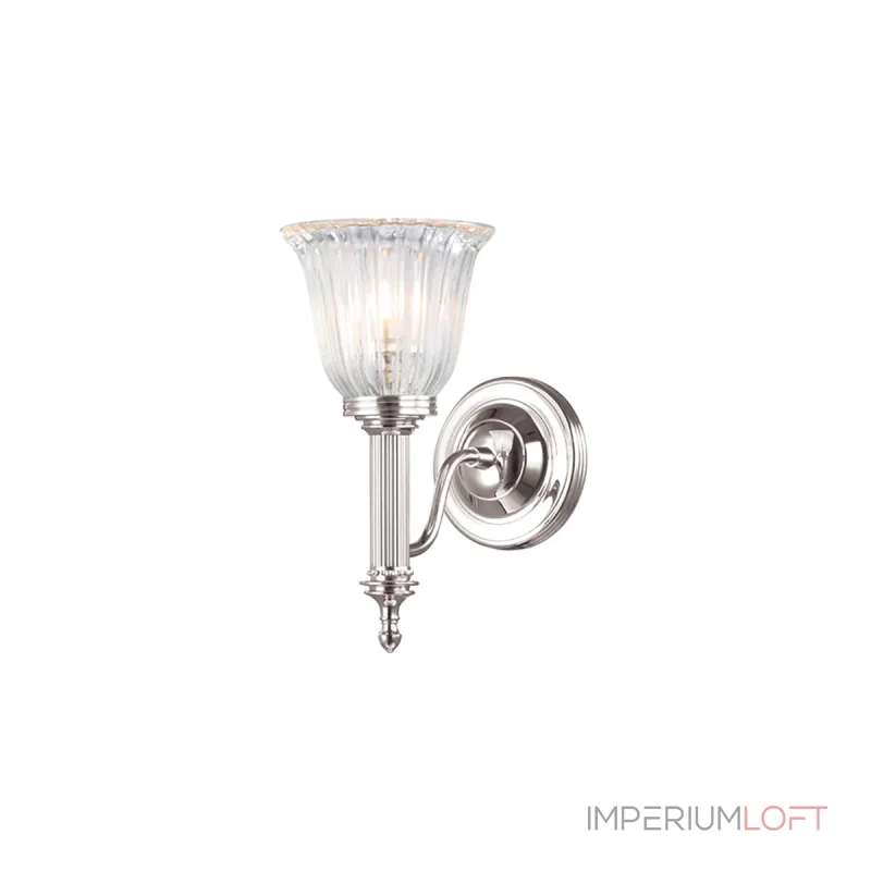 Бра для ванных комнат Elstead Lighting Carroll BATH-CARROLL1-PN