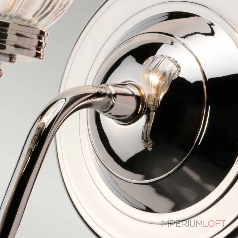 Бра для ванных комнат Elstead Lighting Carroll BATH-CARROLL1-PN