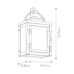 Настенный фонарь Kichler Carlson KL-CARLSON-S-RZ
