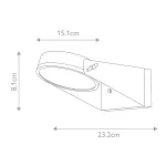Настенный фонарь Elstead Lighting Zola ZOLA