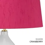 Настольная лампа Elstead Lighting Isla ISLA-AB-TL-CRANBERRY