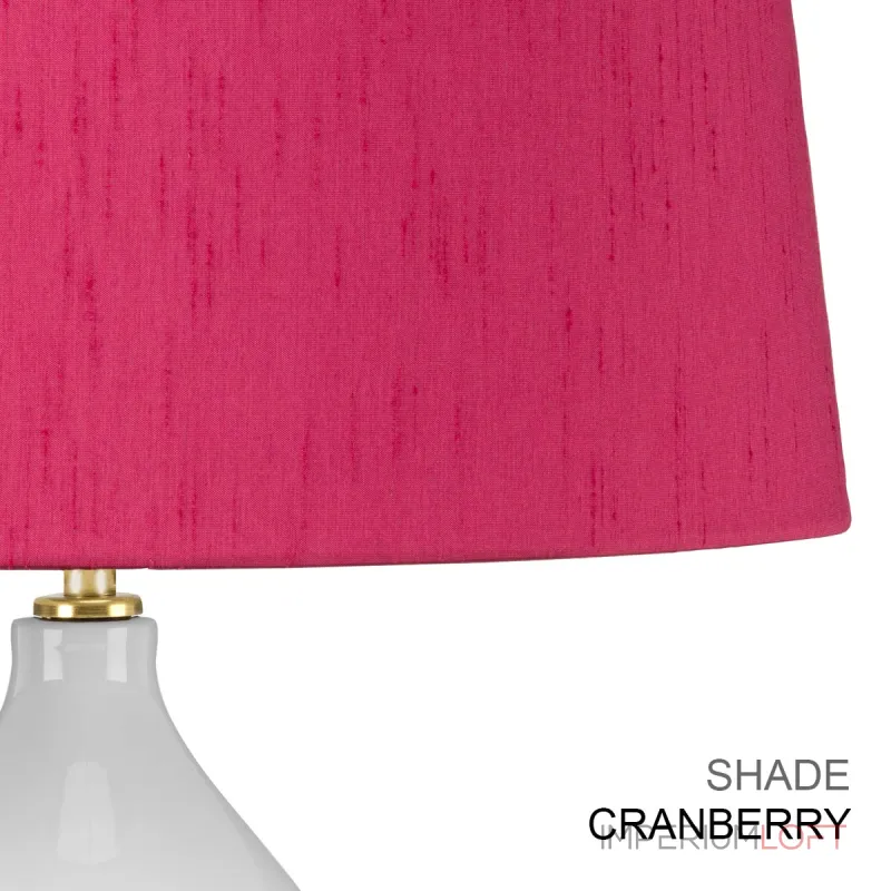 Настольная лампа Elstead Lighting Isla ISLA-AB-TL-CRANBERRY Настольная лампа Elstead Lighting Isla ISLA-AB-TL-CRANBERRY
