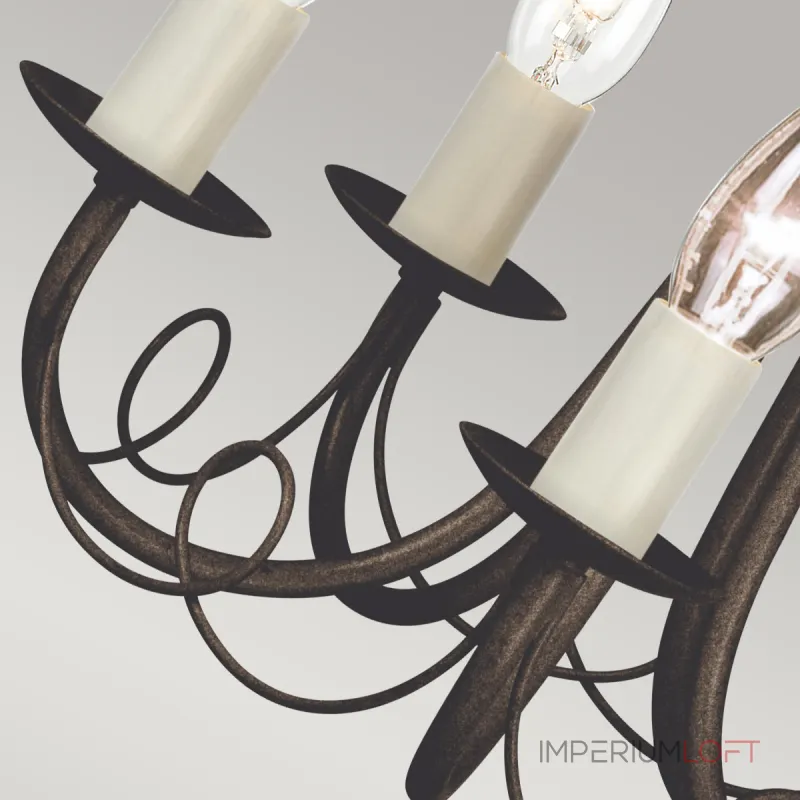 Люстра Elstead Lighting Minster MN5-BLK-GOLD Люстра Elstead Lighting Minster MN5-BLK-GOLD