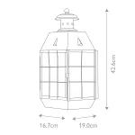 Настенный фонарь Hinkley Nantucket QN-NANTUCKET-L-AS
