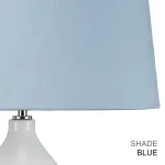 Настольная лампа Elstead Lighting Isla ISLA-PN-TL-BLUE