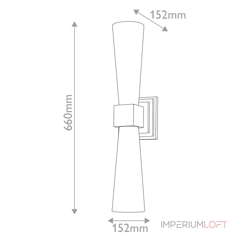 Бра для ванных комнат Elstead Lighting Kristy KRISTY-2WB-DG-OPAL