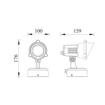 Ландшафтный свет Natural Concepts Dwell NC-003753-DG