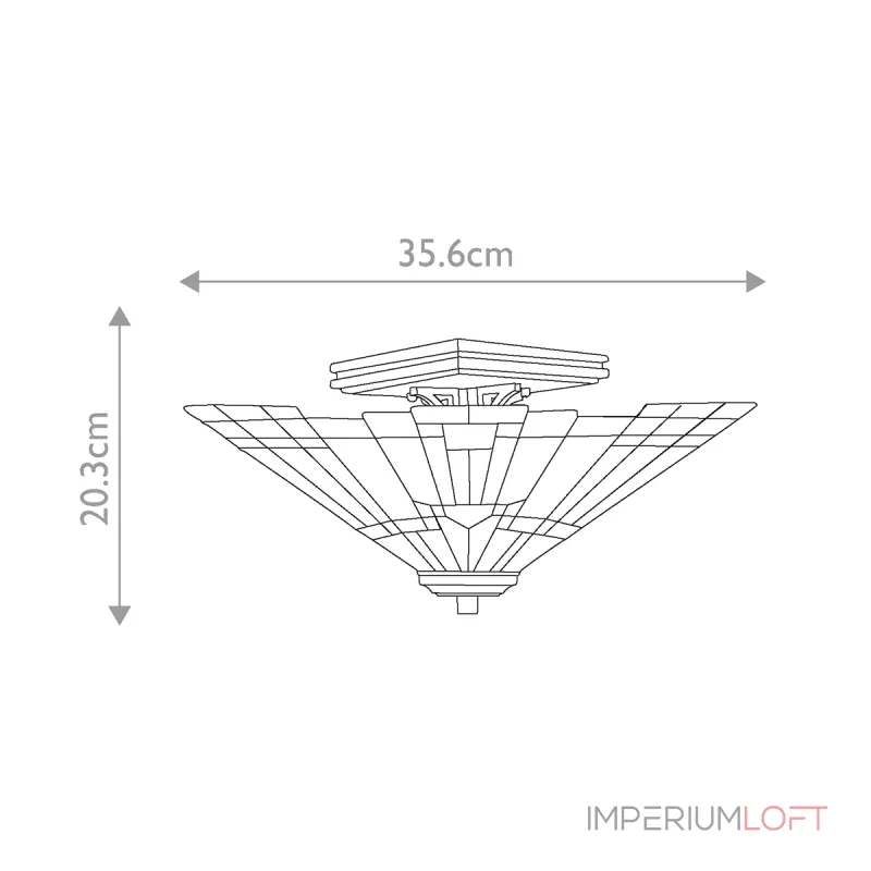 Потолочный светильник Quoizel Inglenook QZ-INGLENOOK-SF