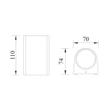 Настенный фонарь Natural Concepts Dwell NC-003332-SB