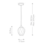 Подвесной светильник Elstead Lighting Tiber TIBER-P-CLEAR
