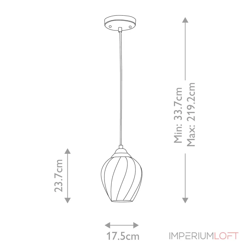 Подвесной светильник Elstead Lighting Tiber TIBER-P-CLEAR Подвесной светильник Elstead Lighting Tiber TIBER-P-CLEAR