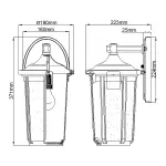 Настенный фонарь Kichler Fairfield QN-FAIRFIELD-L-OZ