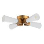 Потолочный светильник Elstead Lighting Kristy KRISTY-4P-DG-OPAL