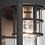 Настенный фонарь Kichler Hone KL-HONE-S-BKT