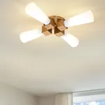 Потолочный светильник Elstead Lighting Kristy KRISTY-4P-DG-OPAL