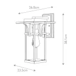 Настенный фонарь Hinkley Manhattan HK-MANHATTAN2-M