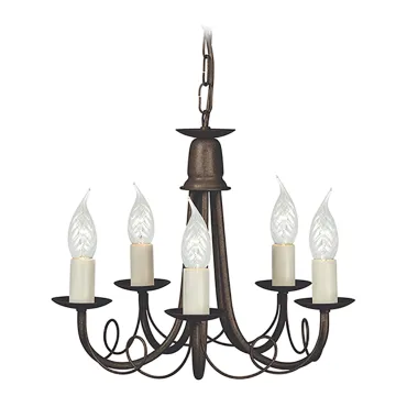 Люстра Elstead Lighting Minster MN5-BLK-GOLD Люстра Elstead Lighting Minster MN5-BLK-GOLD