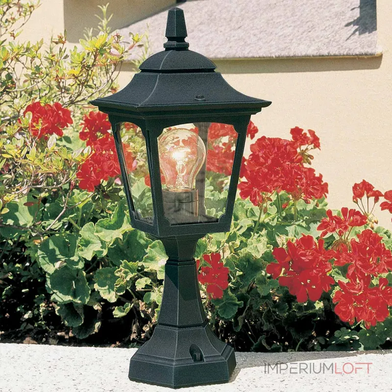 Фонарь-пьедестал Elstead Lighting Chapel CPM4-BLACK