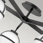 Потолочный светильник для ванной комнаты Hinkley Hollis HK-HOLLIS-5-O-BK