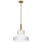 Подвесной светильник Quoizel Brecken QZ-BRECKEN-2P-OZ-ABG
