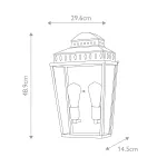 Настенный фонарь Elstead Lighting Mansion house MANSION-HOUSE-L-BR