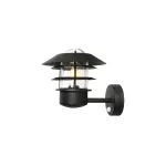 Настенный фонарь Elstead Lighting Helsingor HELSINGOR-PIR-BK