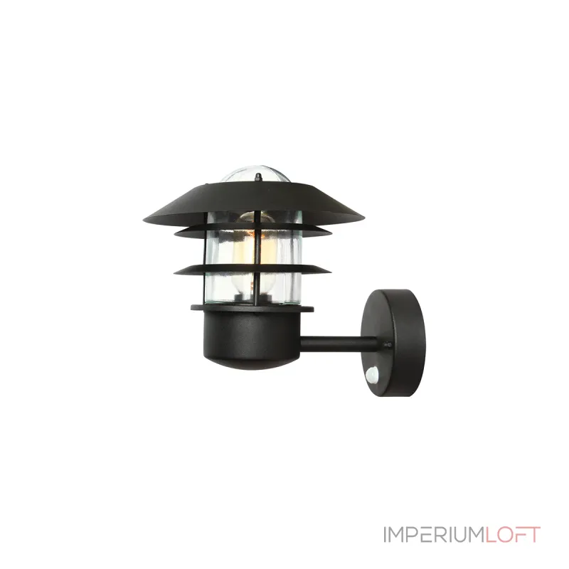 Настенный фонарь Elstead Lighting Helsingor HELSINGOR-PIR-BK