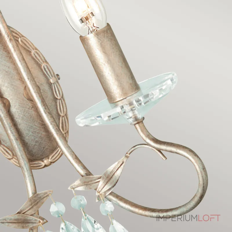 Бра Elstead Lighting Christina CRT2-SILVER-GOLD