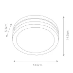 Настенный фонарь Elstead Lighting Ano ANO-1W