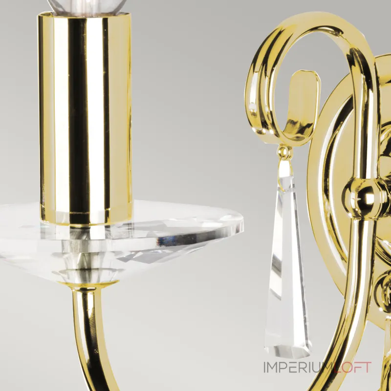 Бра Elstead Lighting Aegean AG1-POL-BRASS