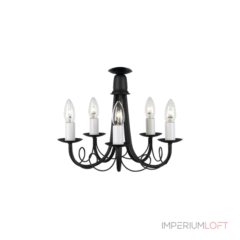 Люстра Elstead Lighting Minster MN5-BLACK Люстра Elstead Lighting Minster MN5-BLACK