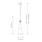 Подвесной светильник Elstead Lighting Etoile ETOILE-P-M-MB
